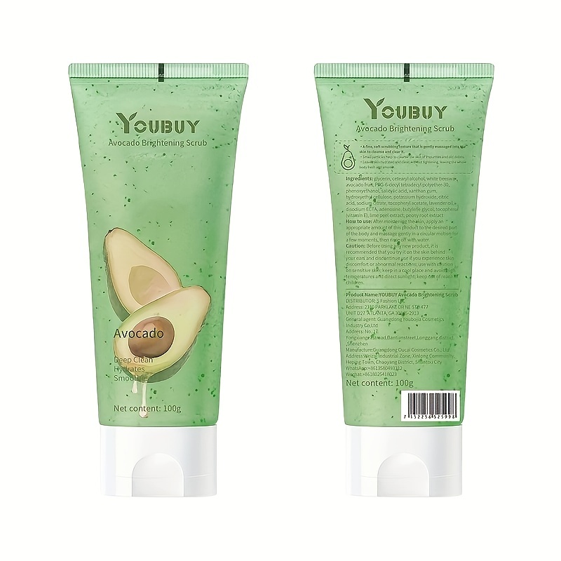 Fruit Scrub Cream for Body Exfoliation